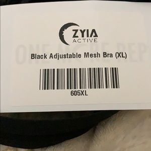 NWT ZYIA Adjustable Mesh Bra (XL)